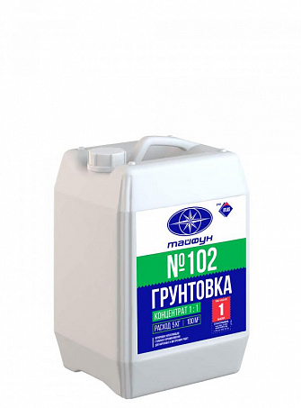 Грунтовка Тайфун Мастер №102  (концентрат 1:1), 10 кг
